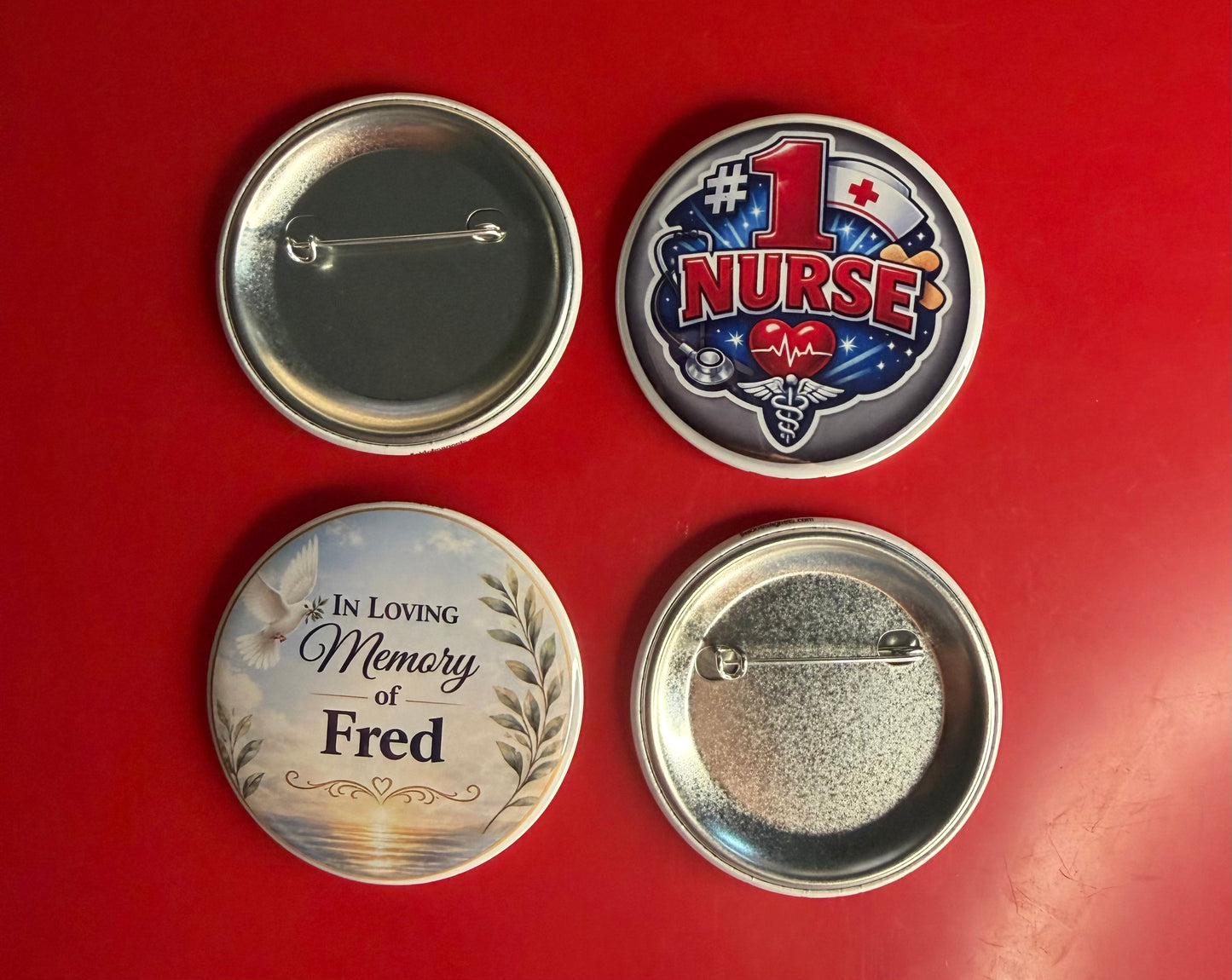 Custom 2.25" Round Pins