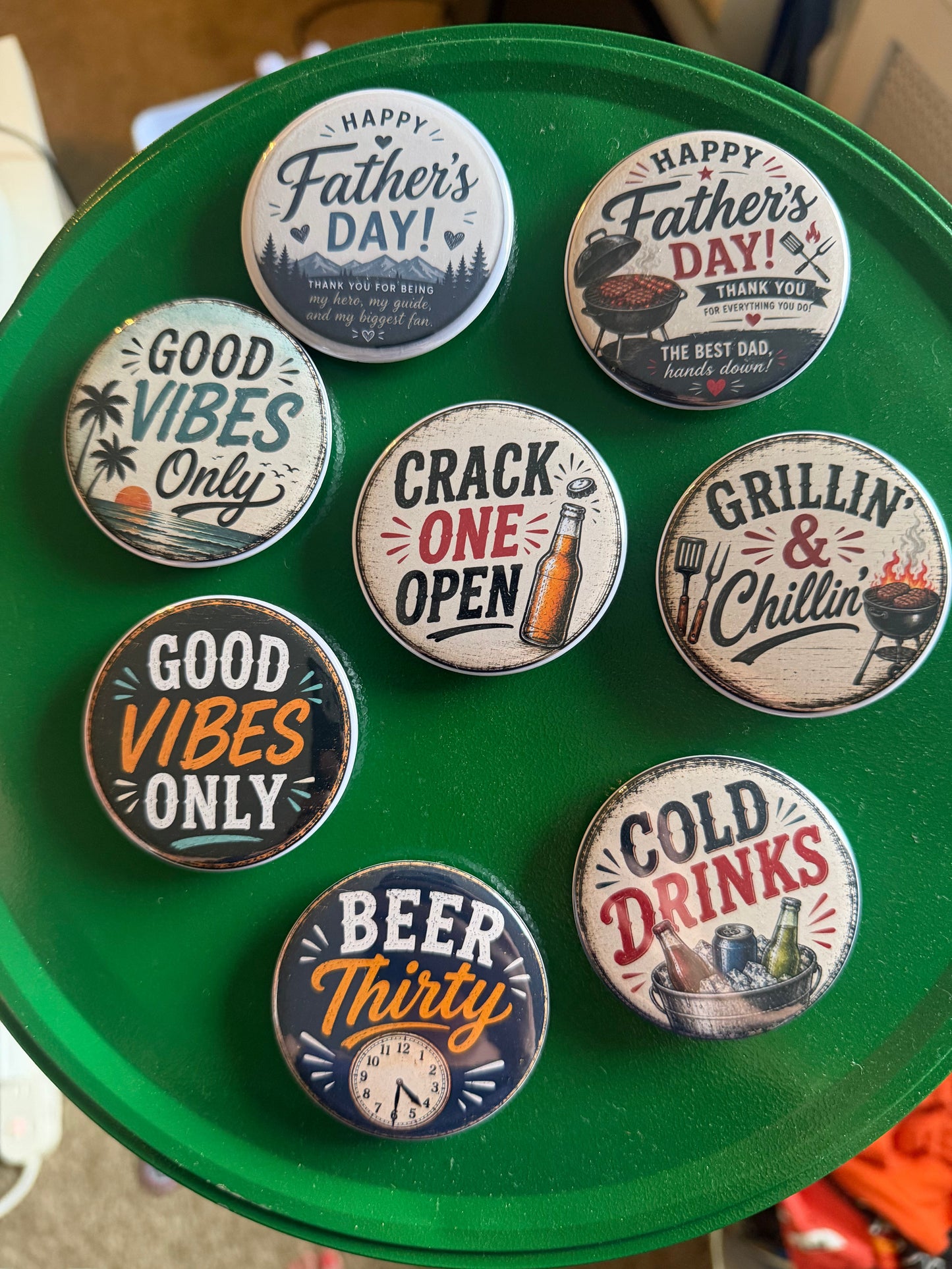 Father's Day Magnetic Bottle Openers