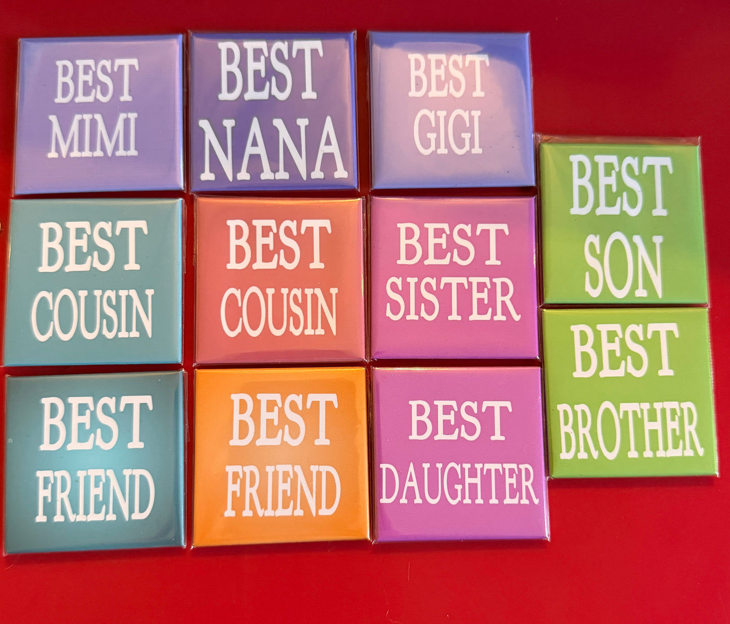 "Best" Premade Magnets - 2"x2"