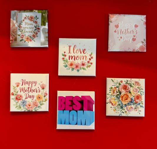 Mother's Day Premade Magnets - 2"x2"