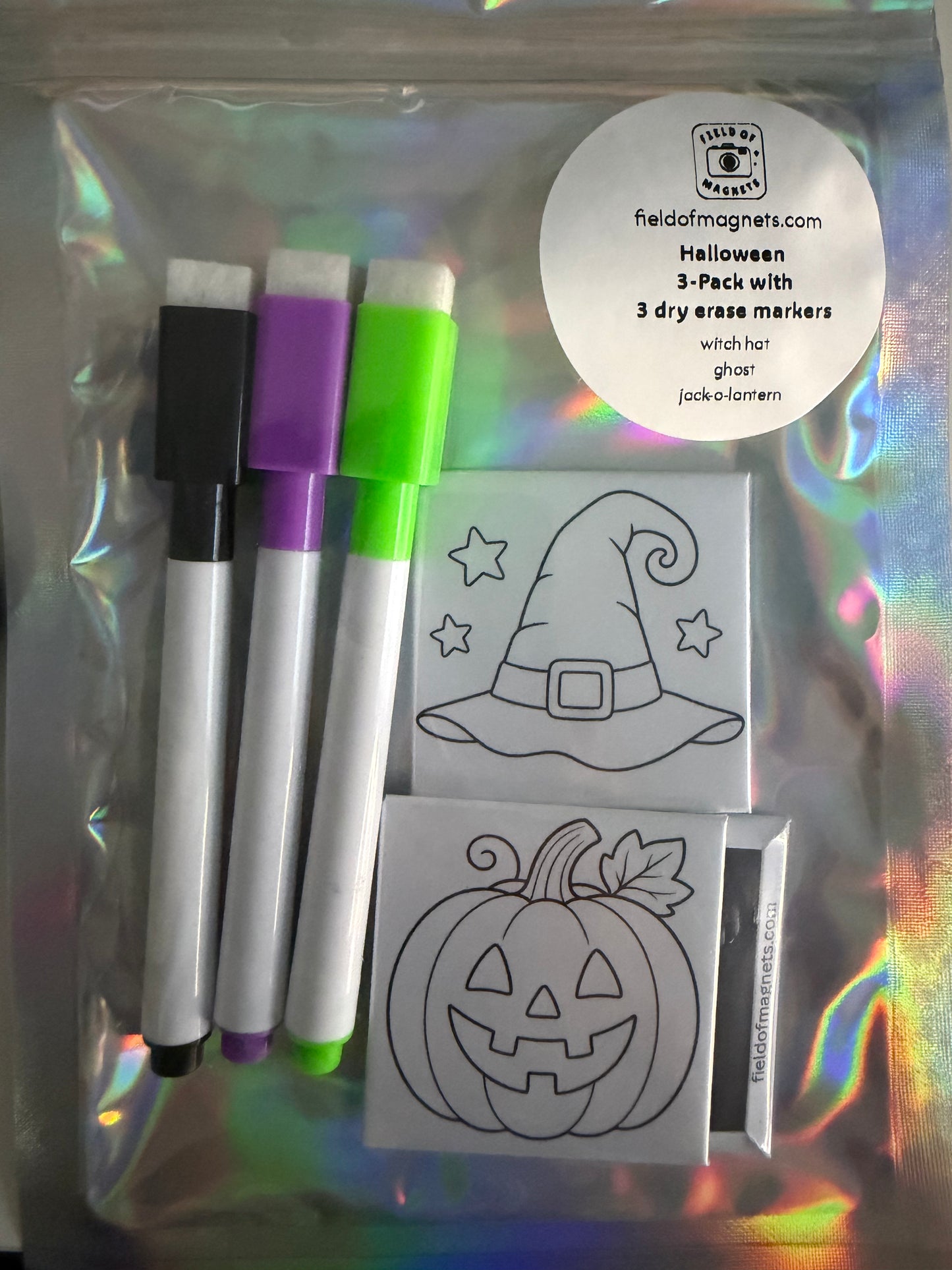 3-Pack Dry Erase Coloring Kits - Choose Your Design