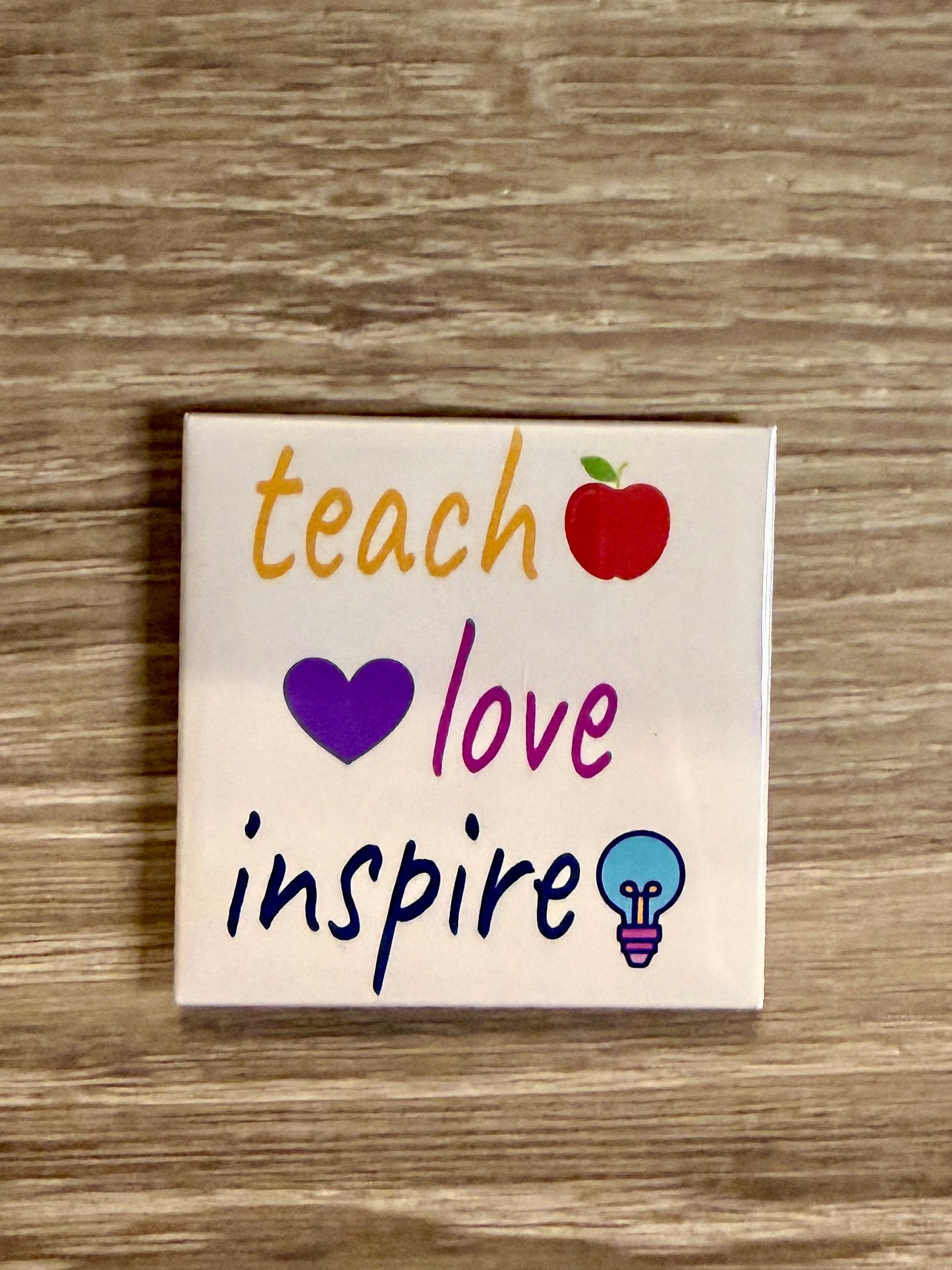 Teacher 2"x2" Premade Magnet