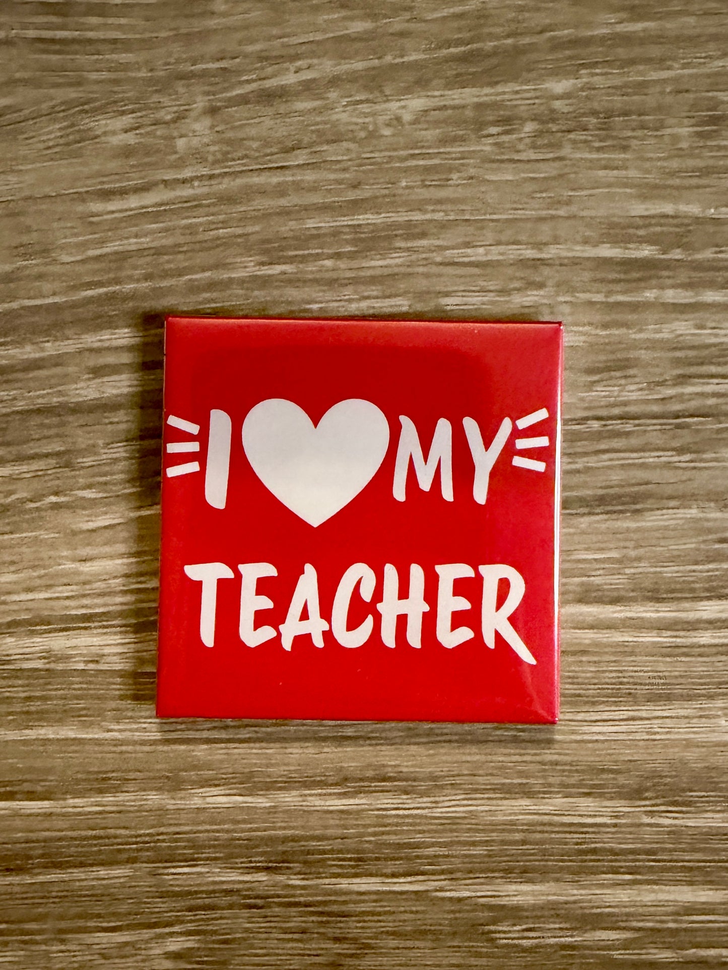 Teacher 2"x2" Premade Magnet
