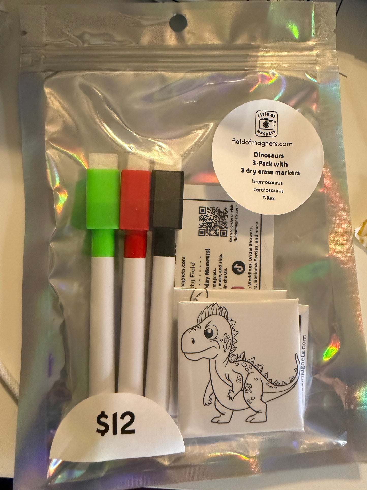 Dino Pack Dry Erase Kit