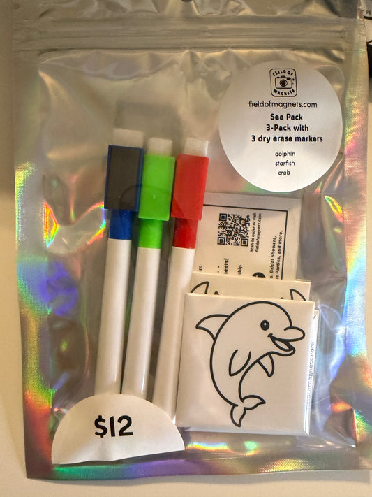 Sea Pack Dry Erase Kit